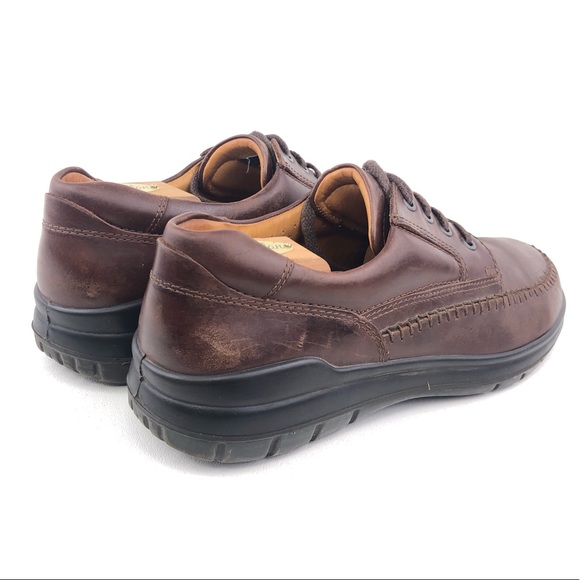 Ecco Fusion II Brown Leather Tie Moc Toe Oxfords EUR 45 main image 7